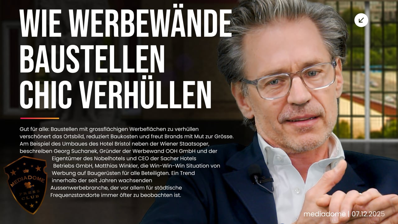 Werbewand OOH GmbH – Wie Werbewände Baustellen chic verhüllen