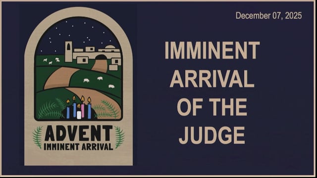 Advent 2: December 7, 2025, Contemporary Service
