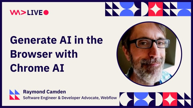 Generate AI in the Browser with Chrome AI - Raymond Camden