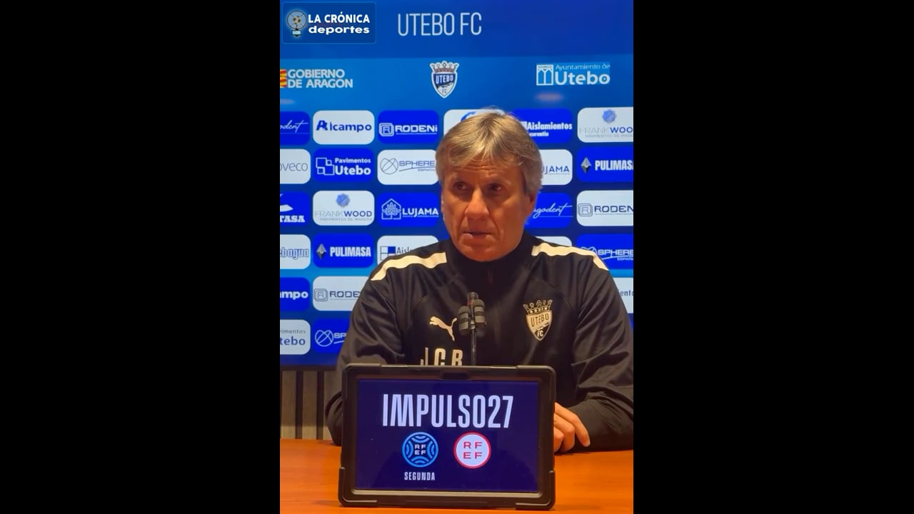 JUAN CARLOS BELTRÁN (Entrenador Utebo) Utebo FC 0-0 Sestao River / Jor. 14 - Segunda Rfef / Gr 2 / Fuente: Facebook Utebo FC