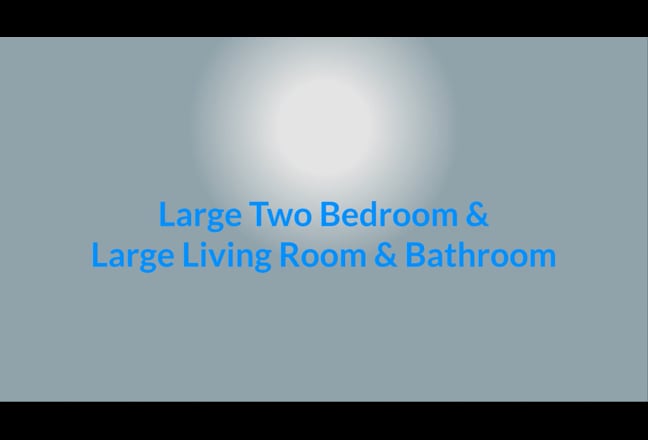 Two Bedrooms Flat with a Spacious Living Room  Main Photo