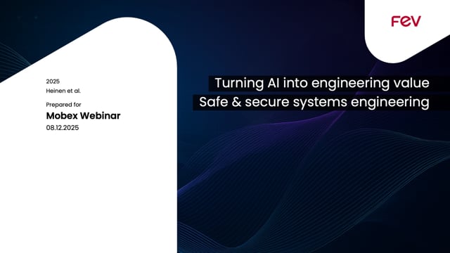 Safe and secure AI-powered vehicle systems engineering