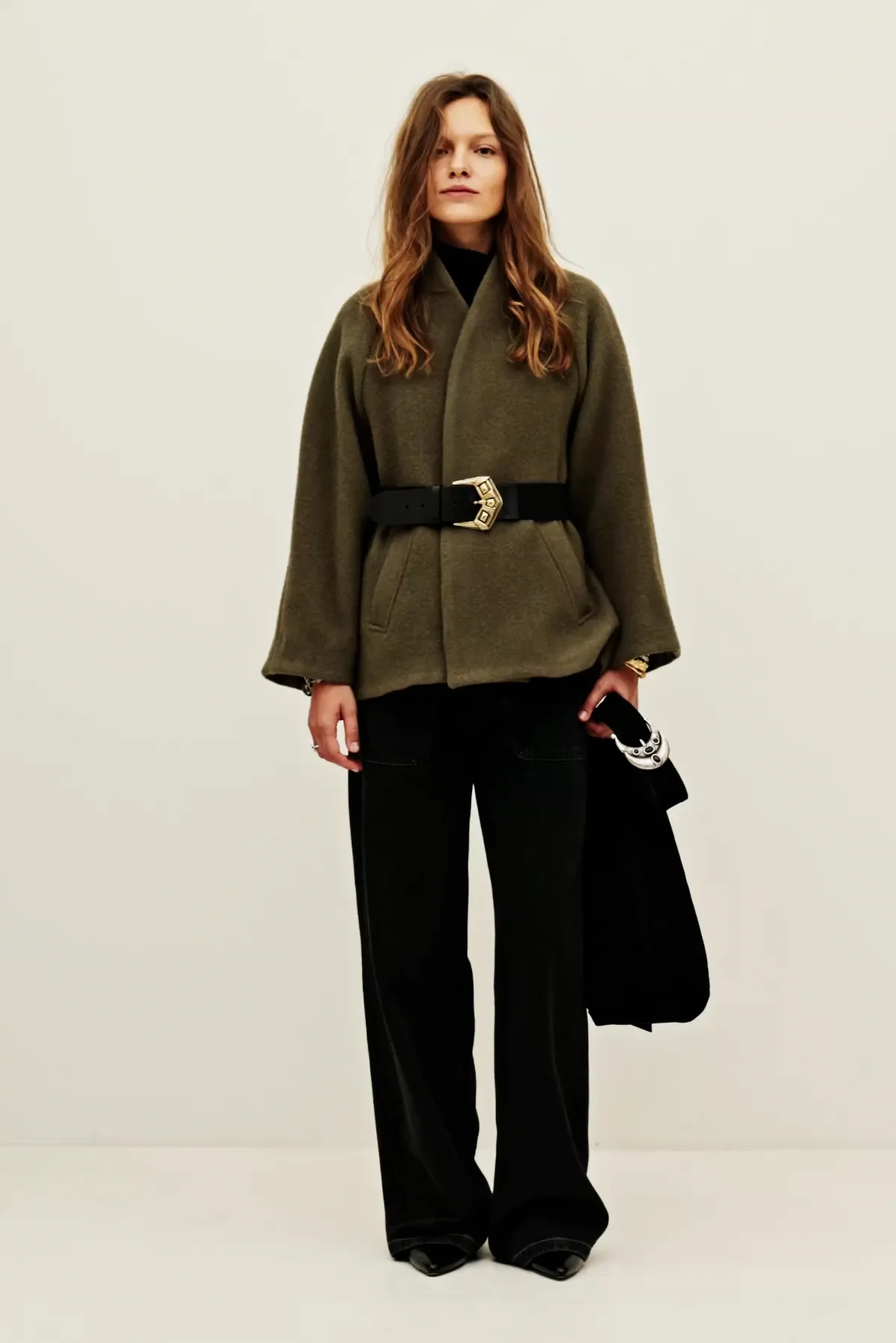 Coat Hini Green // ba&sh CA