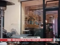 Fermo - Maxi rissa in piazza del Popolo, sequestrati machete e coltello