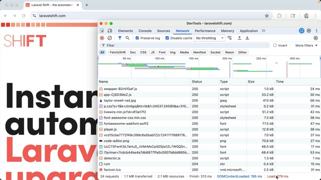 Frame from Measuring speed