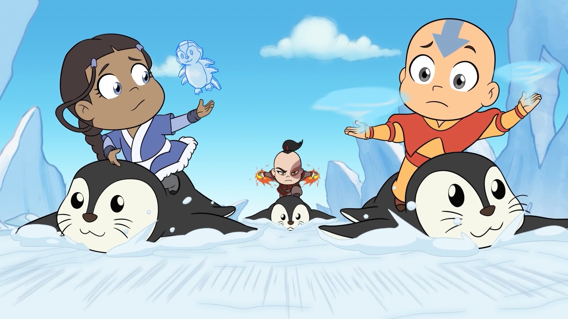 Original "Avatar Chibi Minis" Episode 1