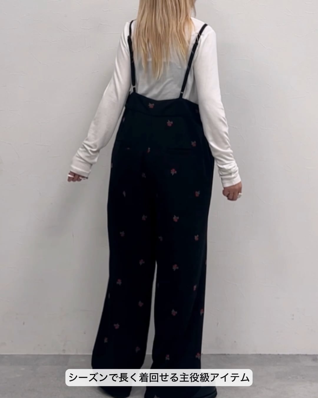 フロントZIPイージーサロペ | [公式]ジーナシス （JEANASIS）通販