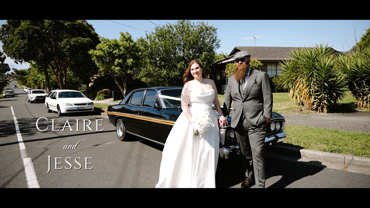 Royal Botanic Gardens Melbourne Wedding Video, Melbourne - Claire and Jesse