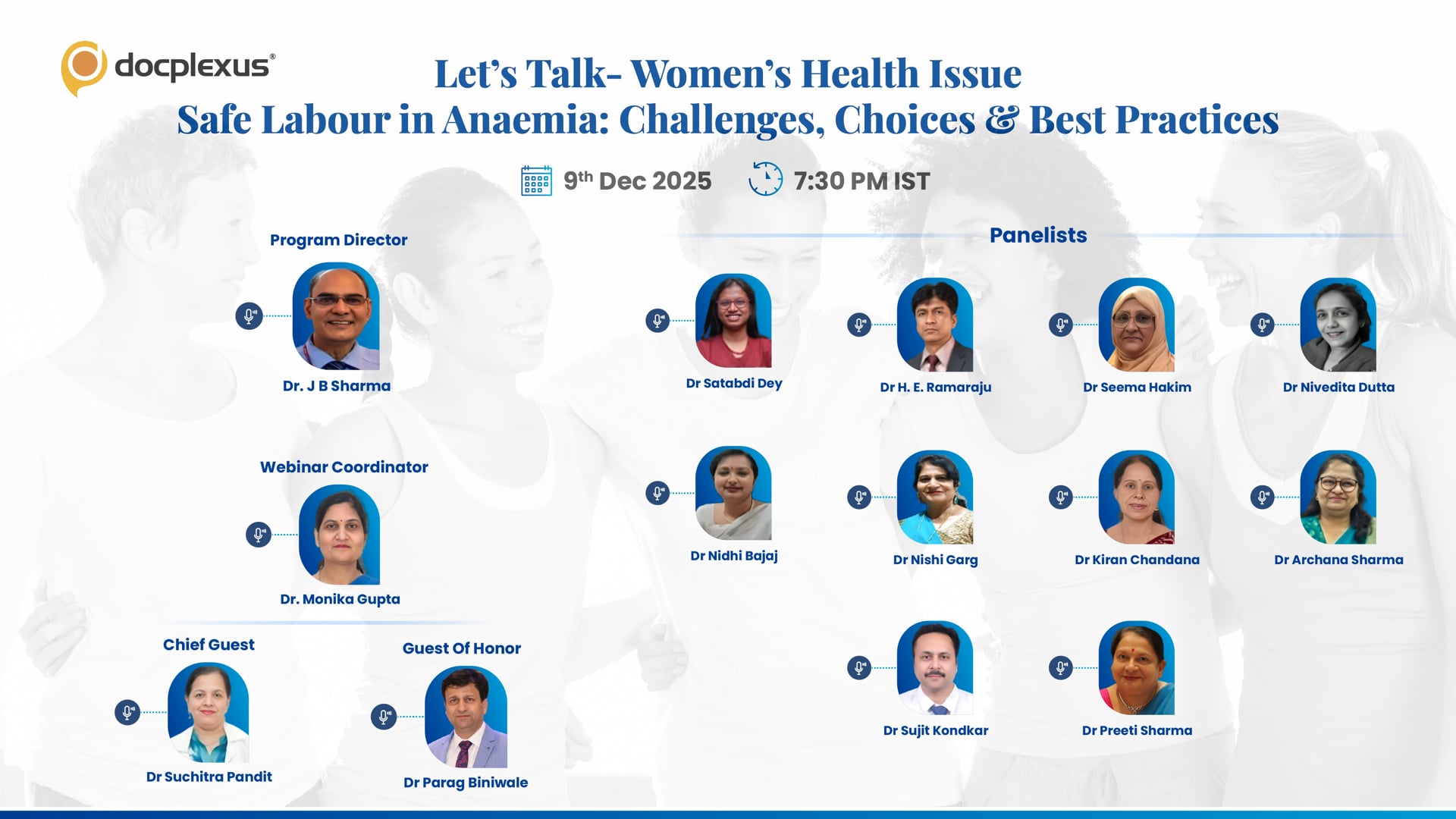Lets Talk-Safe Labour in Anaemia: Challenges, Choices & Best Practices