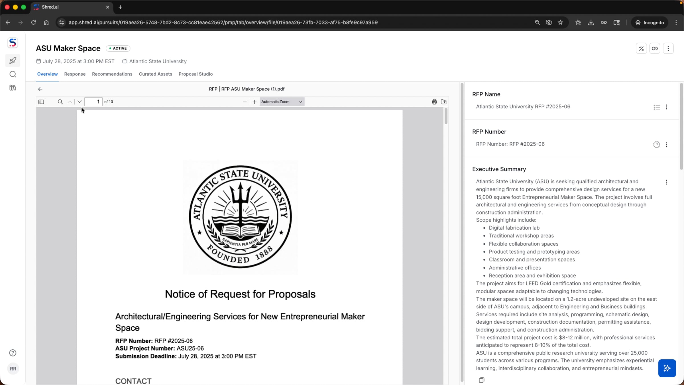 Proposal Studio Demo | Videos & Movies on Vimeo