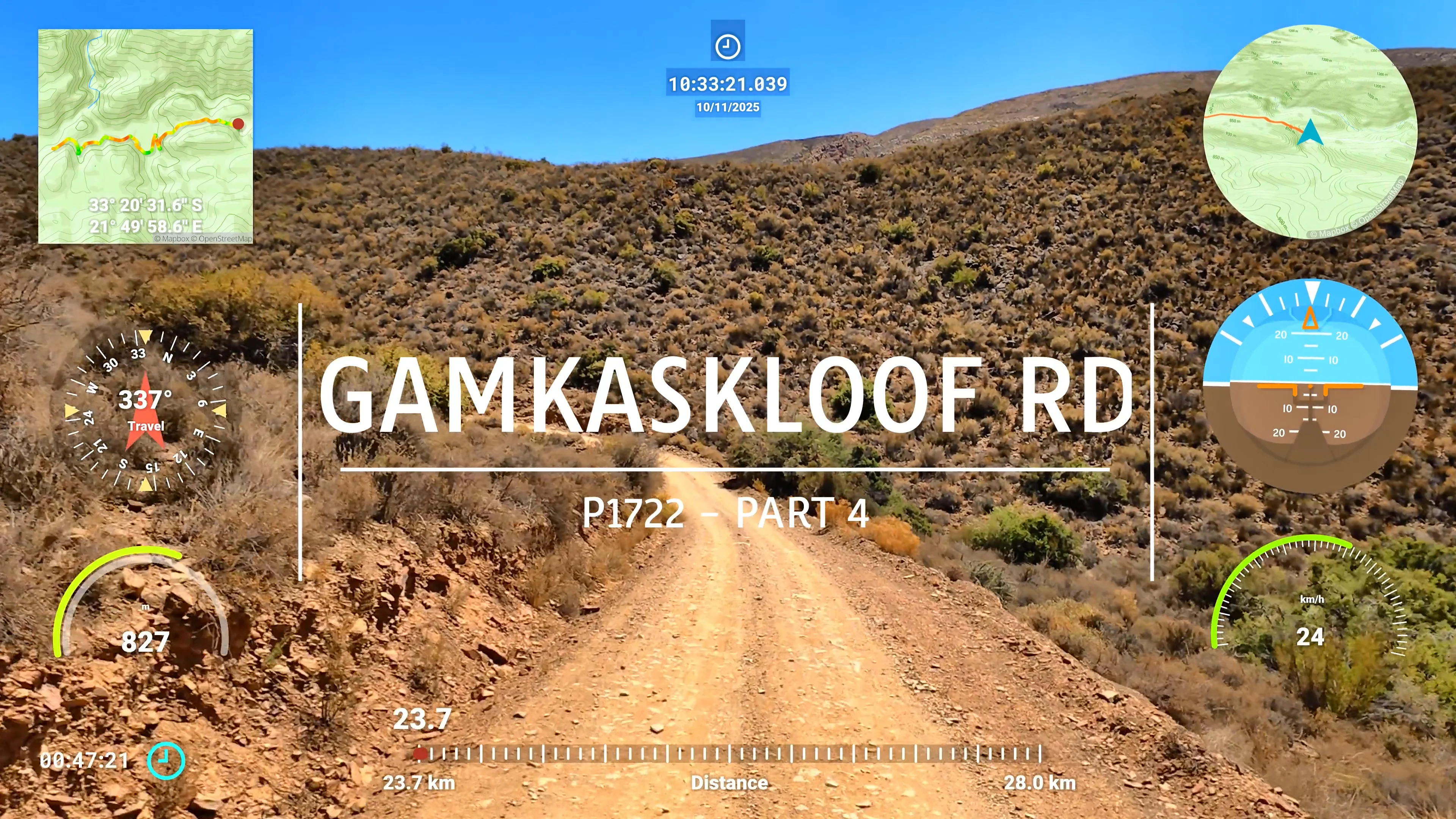 Gamkaskloof (Road to Die Hel) P1722 - Mountain Passes South Africa