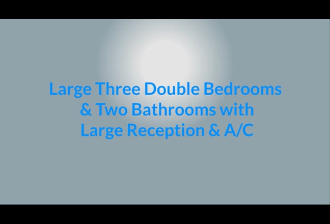 Large Three Bedrooms and Two Bathrooms with AC Main Photo