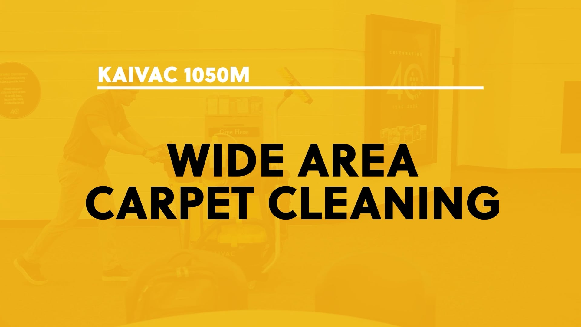 05. Wide Area Carpet Cleaning - video thumbnail