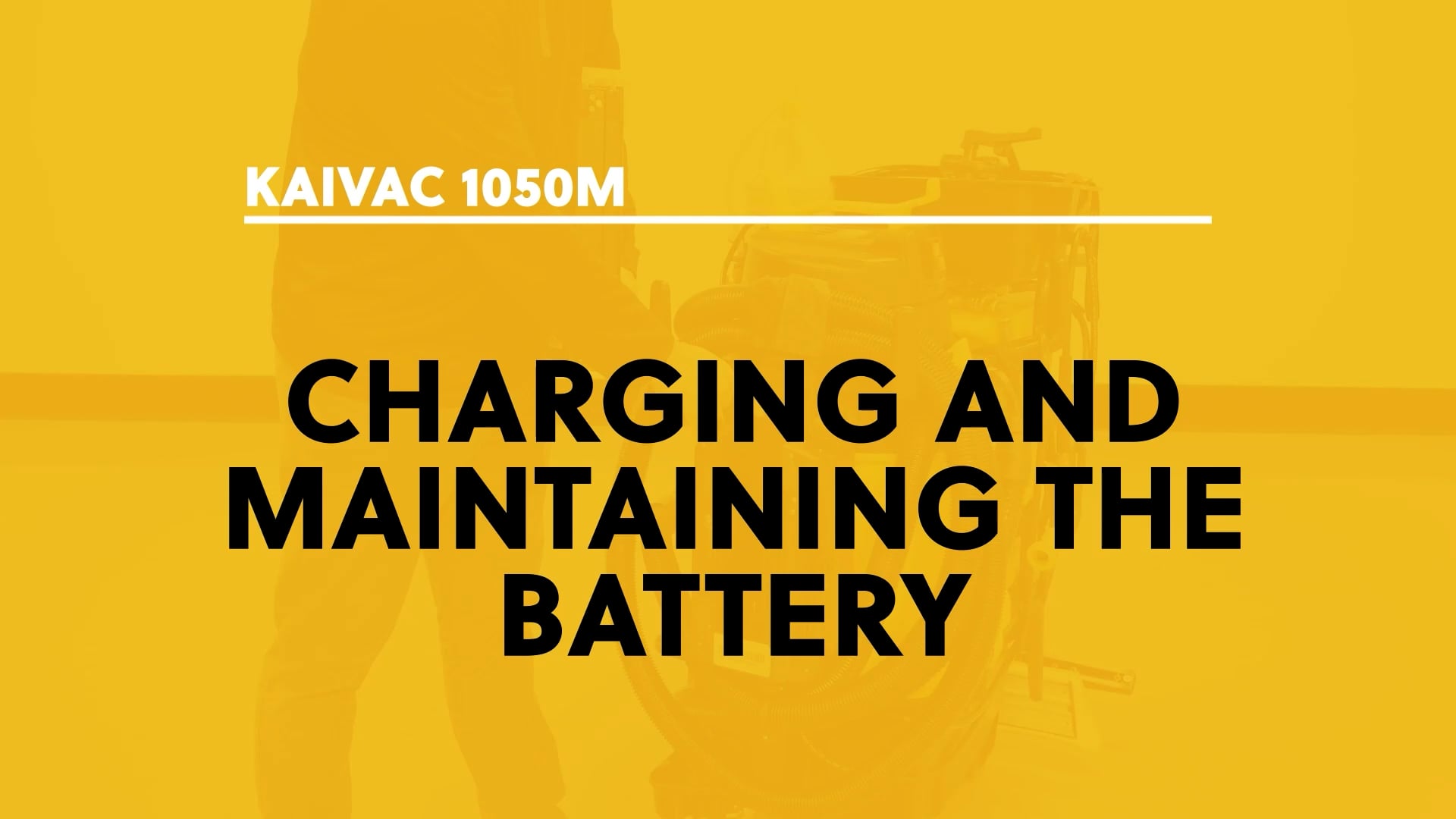 10. Charging and Maintaining the Battery - video thumbnail