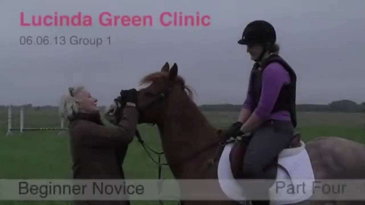 Beginner Novice | Lucinda Green | PART 04