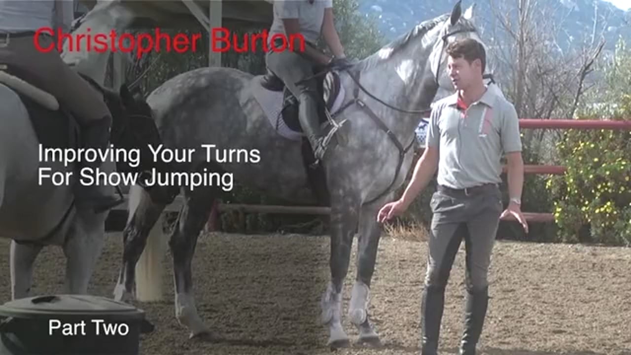 Improving Your Turns for Show Jumping | Christopher Burton | PART 02