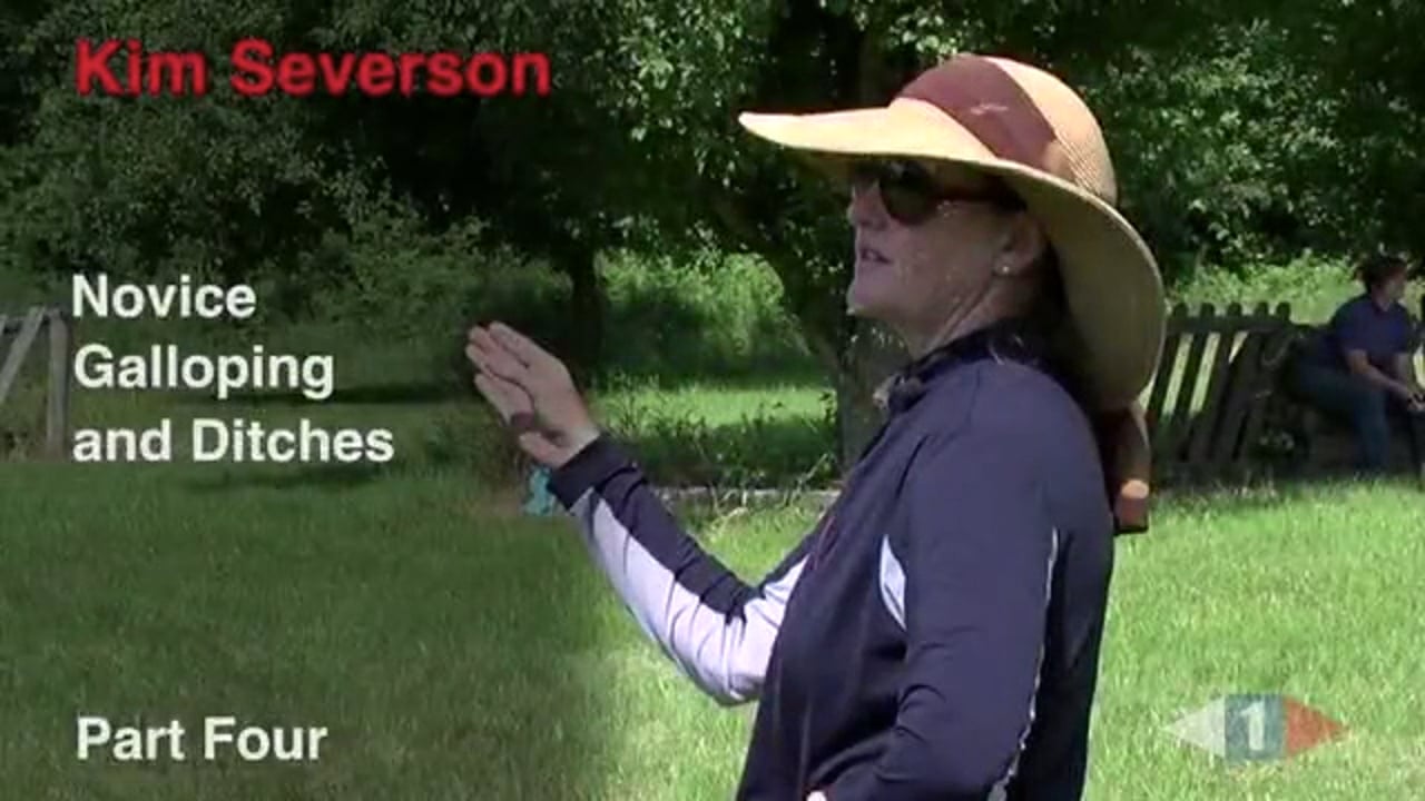 Novice Galloping Ditches | Kim Severson | PART 04