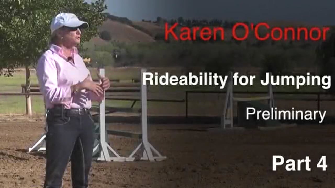 Rideability For Jumping, Preliminary | Karen O'Connor | PART 04