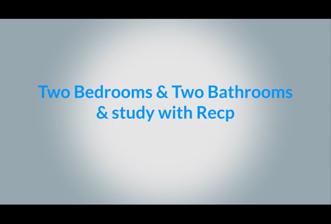 Two Bedrooms + Study + Two Bathrooms with AC Main Photo