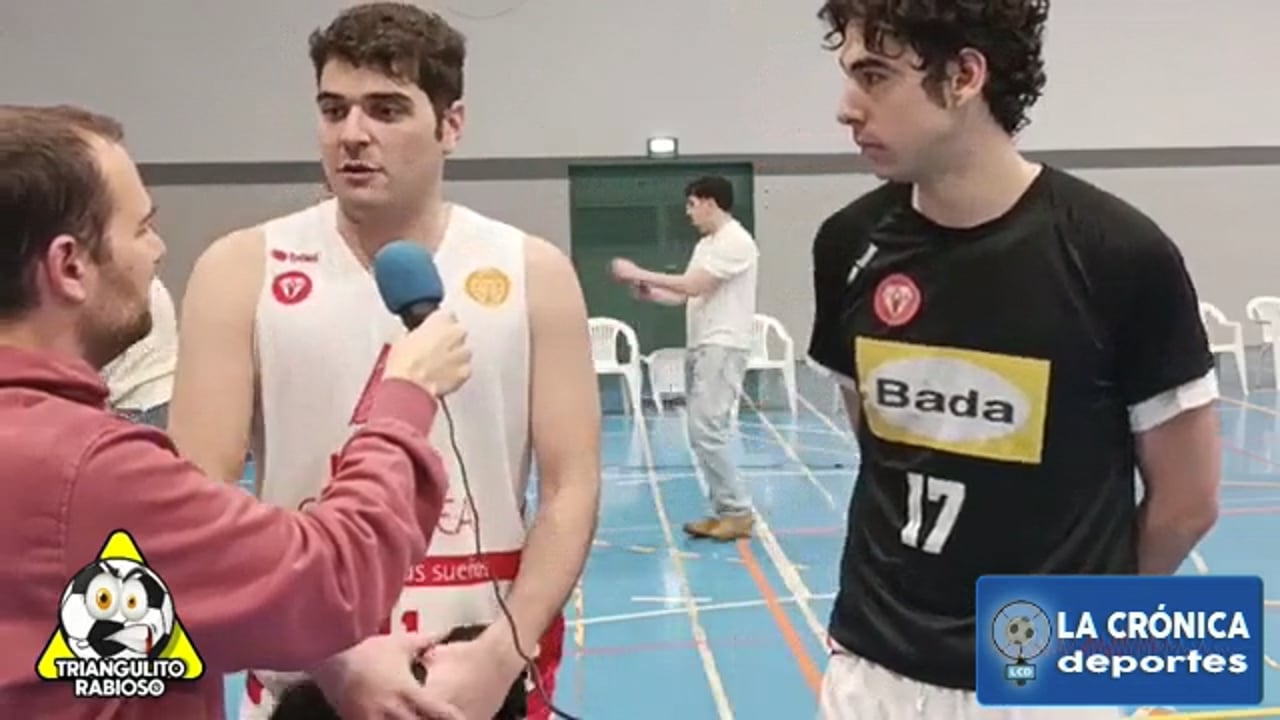 (ENTREVISTAS POST PARTIDO) Letra Corpórea Barbastro 95-88 Tibu-ron Castelldefels / 3ª FEB Grupo C- A / Fuente: El Triangulito