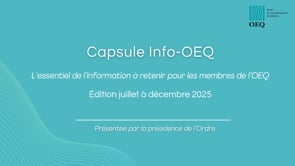Capsule Info-OEQ Décembre 2025