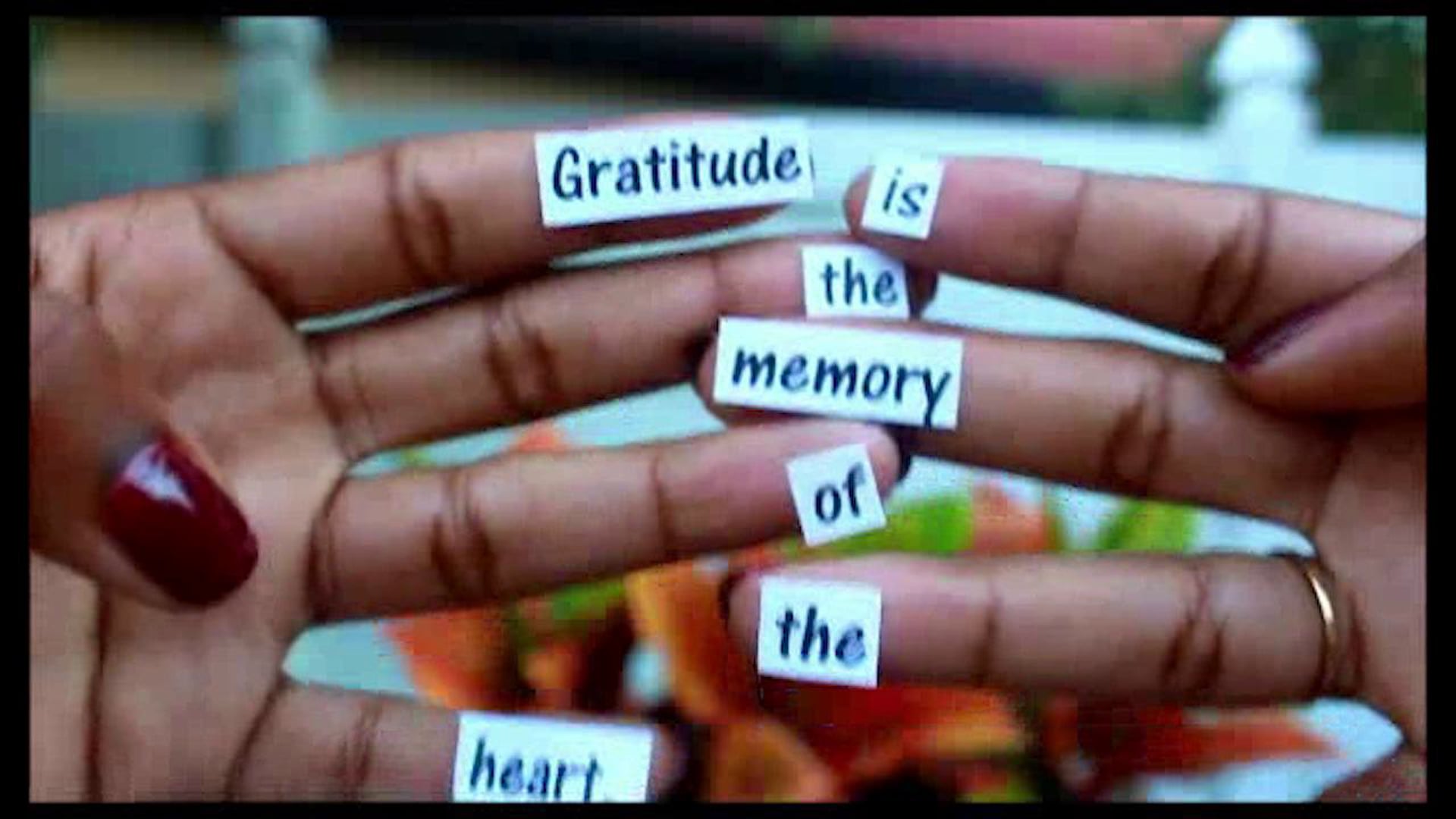 Gratitude