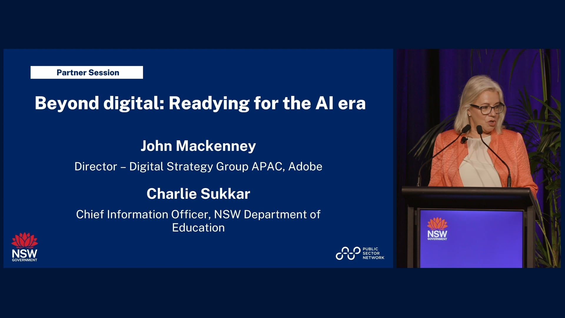 Digital NSW 2025: John MacKenney & Charlie Sukkar on Readying for the AI era