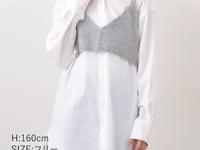 PURE CASHMERE ニットビスチェ WBRBST（ニット／セーター）｜SLOBE