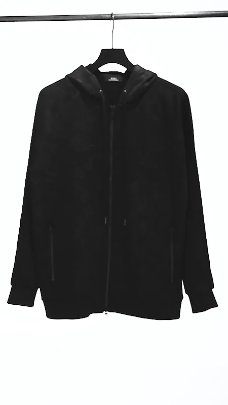 セットアップ対応】リーフ柄 ジップ パーカー｜5351POUR LES HOMMES