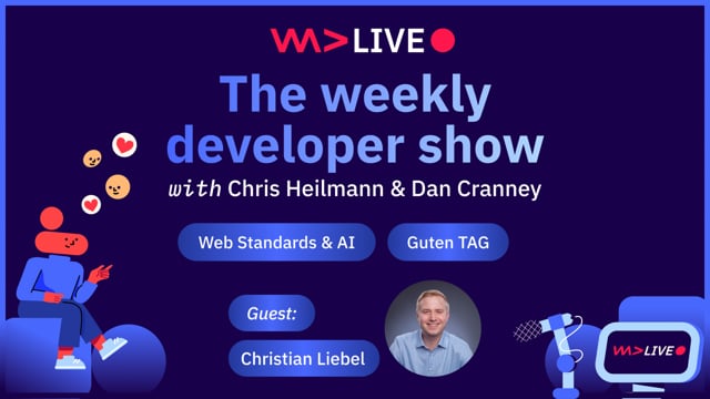 WeAreDevelopers LIVE – Guten TAG, Web Standards, AI and more