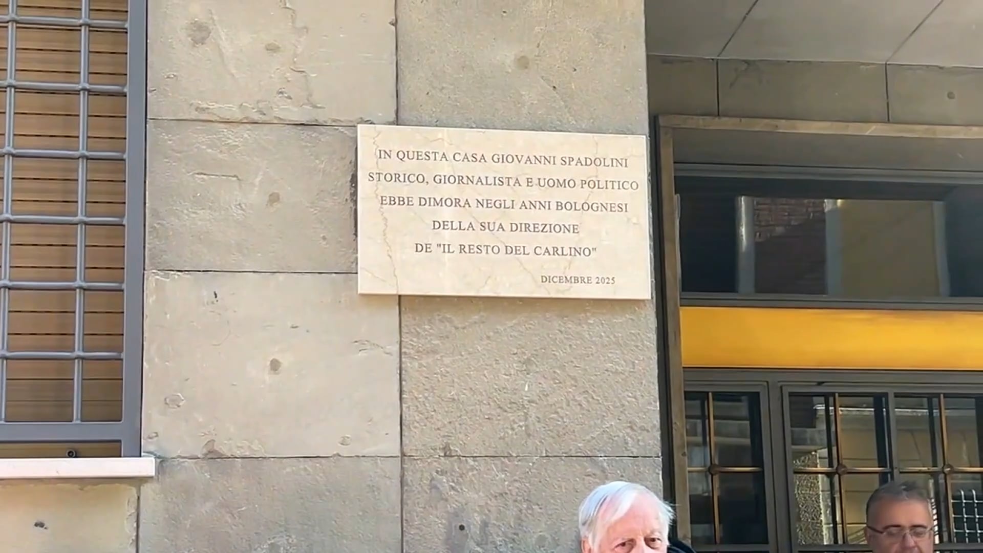 L’Ordine dei Giornalisti dedica una targa a Giovanni Spadolini
