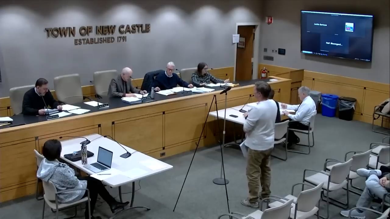 Town of New Castle Zoning Board Meeting 11/19/25