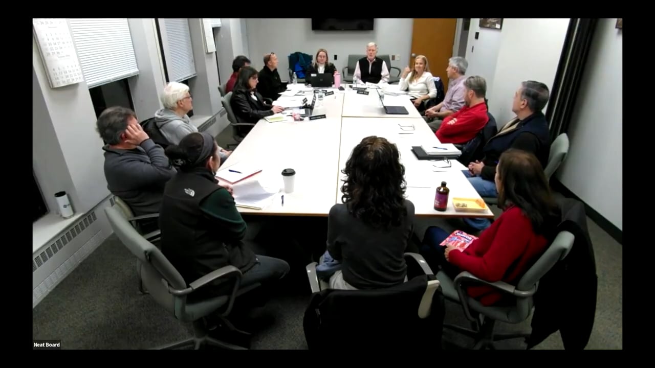 Town of New Castle Planning Board Meeting 12/2/2025