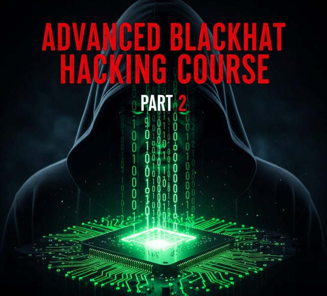 video Advanced Blackhat Course Part 2: Master Kali Linux & All Tools