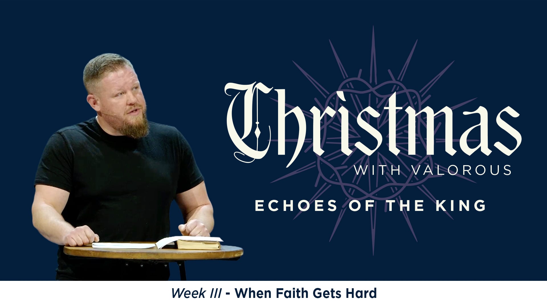 When Faith Gets Hard: Moving Beyond the Honeymoon Phase - Echoes of the King - Week III