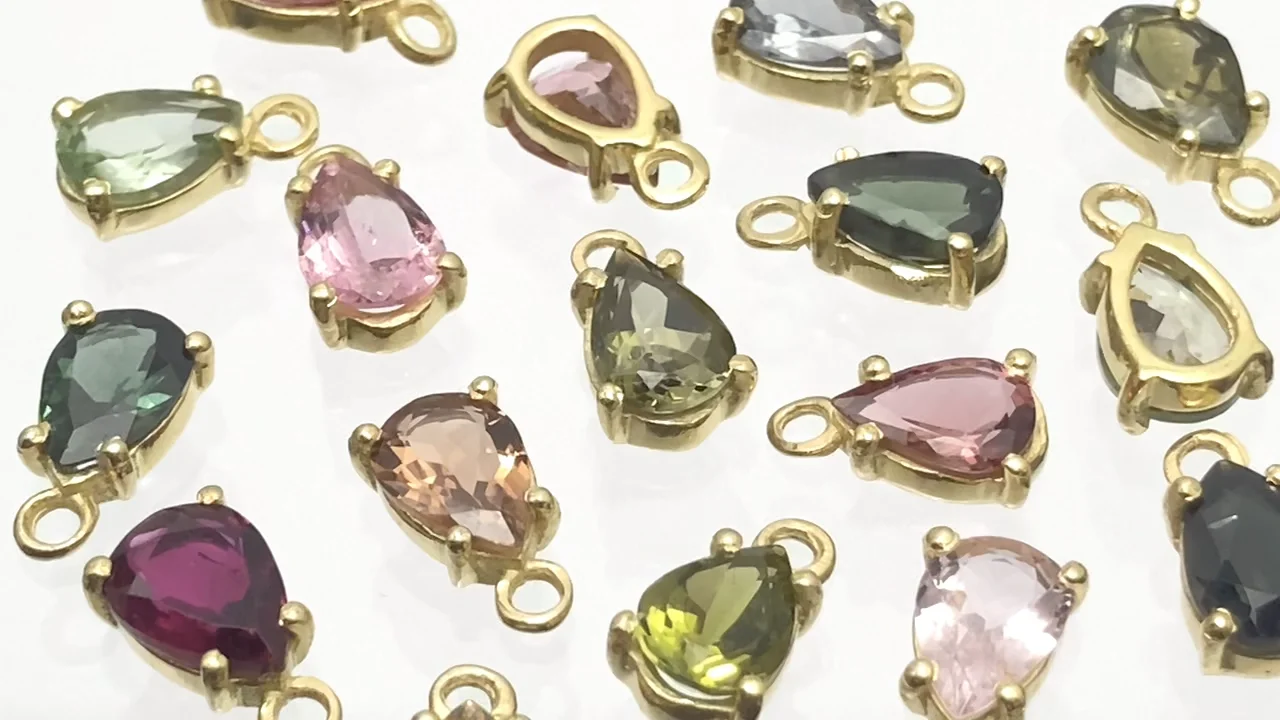 マット カラフルトルマリン マニ車 サイズ16㌢ トルマリンページ トルマリンマルチカラー カービング 6.2x27.1mm