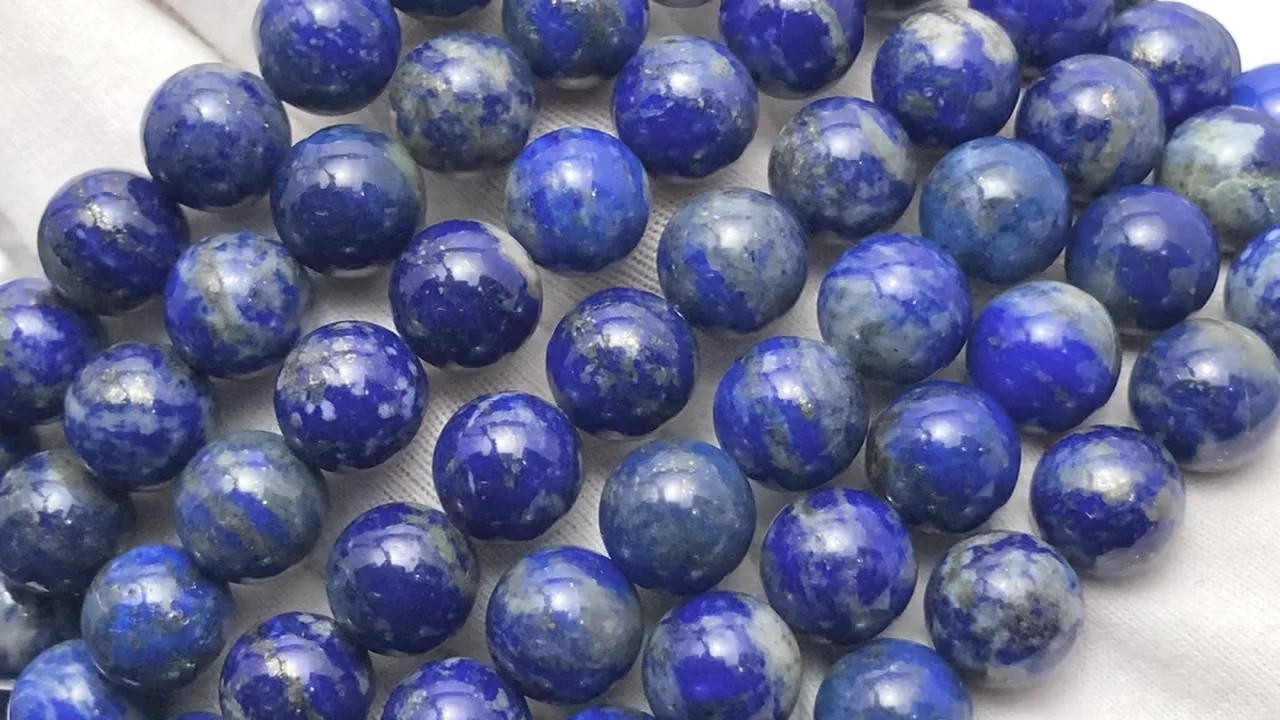 ラピスラズリ ラウンド8mm 1連（ブレス）｜天然石ビーズの卸問屋・通販