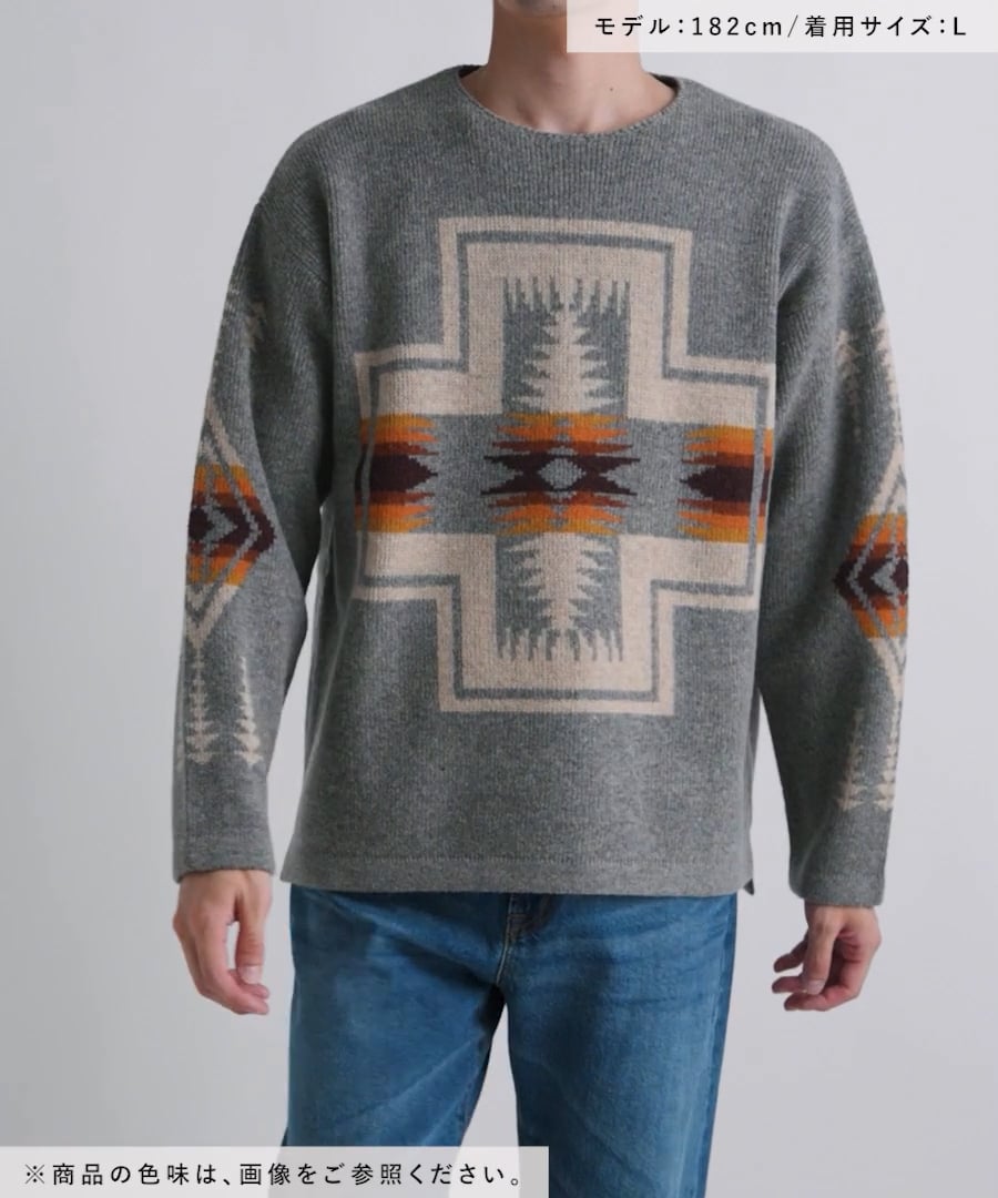 ペンドルトン　ベイフロー　セーター　ニット BAYFLOW｜【PENDLETON(ペンドルトン)】別注クルーネックニット