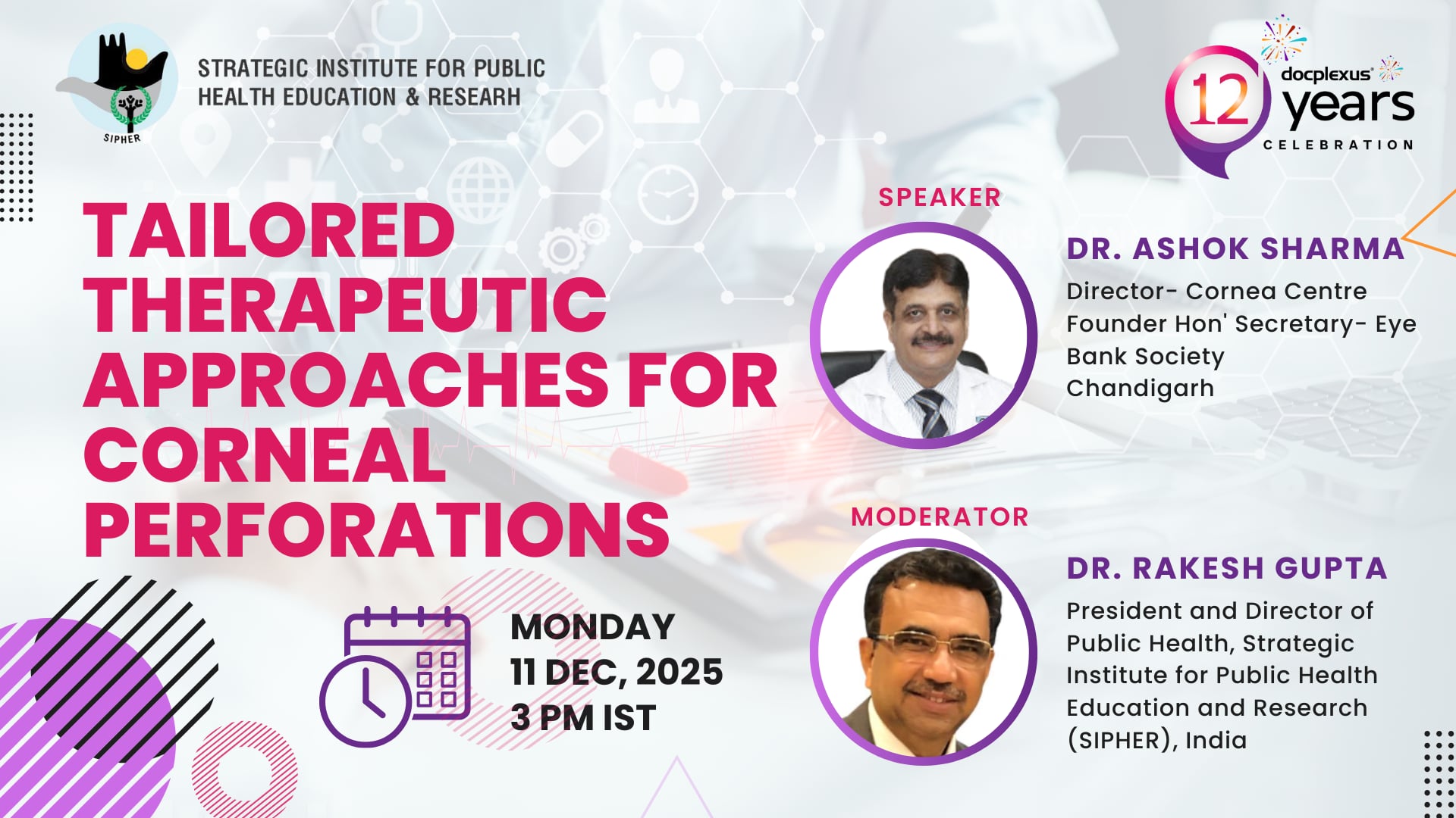 Tailored therapeutic approaches for corneal perforations