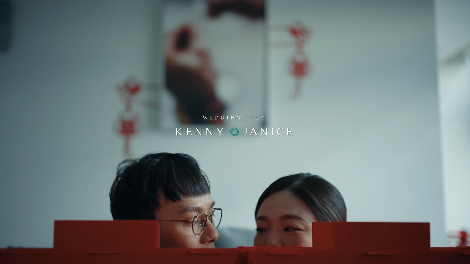 Janice and Kenny wedding film still