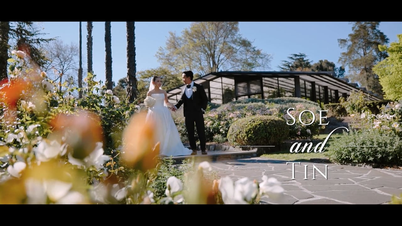 Geelong Botanic Gardens Wedding Video, Melbourne - Soe and Tin
