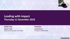 SASIG Webinar - Leading with impact 2025-12-11 11:00:06