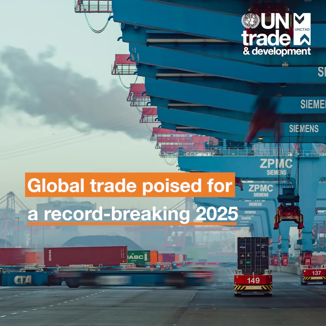 Global trade poised for a record-breaking 2025 as flows expected