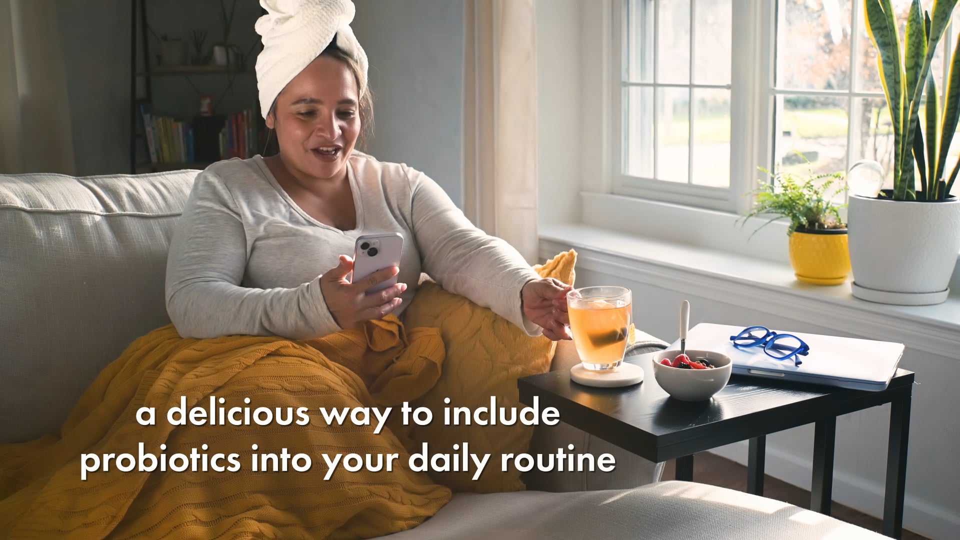 Bigelow Lemon Ginger Probiotics Ad