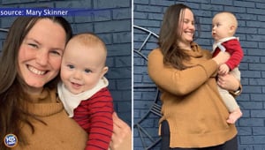 Strangers Help Mom During Holiday Rush