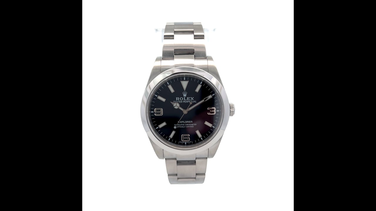 2018 Rolex Explorer 214270 39MM Stainless Steel – Filigree Jewelers