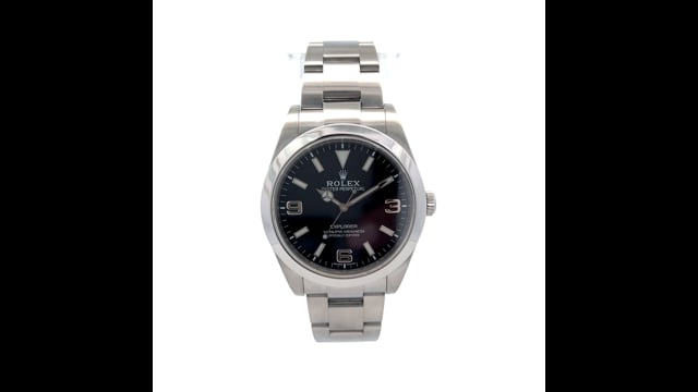2018 Rolex Explorer 214270 39MM Stainless Steel – Filigree Jewelers