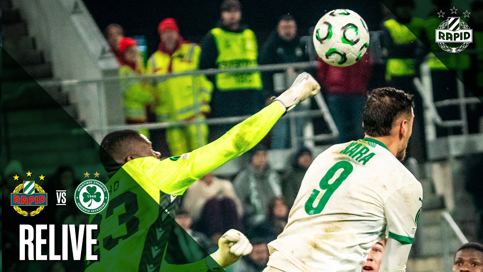 Relive: SK Rapid – Omonia Nikosia | 1. Halbzeit