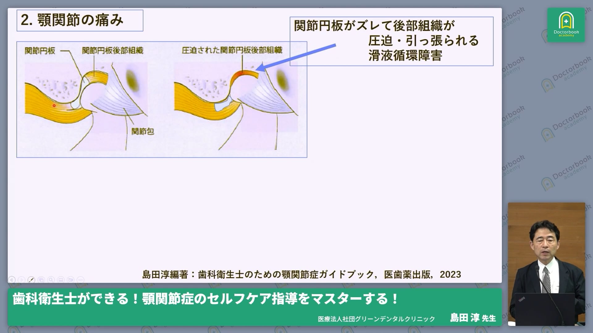  臨床知見録_疼痛に対して_顎関節痛の発生機序と治療目標
