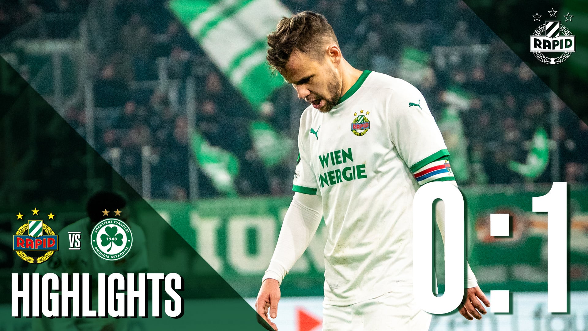 Highlights: SK Rapid – Omonia Nikosia | 11.12.2025